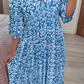 🔥Hot Sale 51% OFF 💞 Bohemian Casual Print V-Neck Long Dress