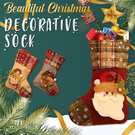 Hot sales🎁🎄Christmas  Gift Bags- Beautiful Christmas Decorative Sock